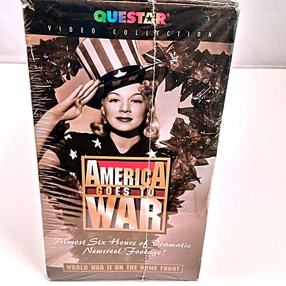 America Goes to War: World War II On The Home Front - Six Pack (VHS, 2000, 6-Tap - Picture 4 of 8